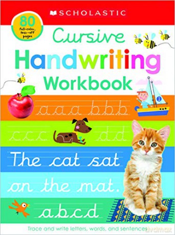 Cursive Practice Learning Pad: Scholastic Early Learners (Learning Pad) [KSIĄŻKA]