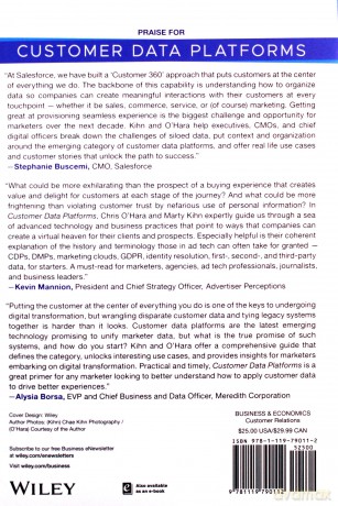 Customer Data Platforms: Use People Data to Transform the Future of Marketing Engagement - Martin Kihn [KSIĄŻKA]