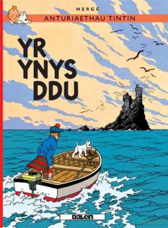 Cyfres Anturiaethau Tintin: Yr Ynys Ddu [KSIĄŻKA]
