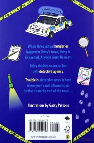 Daisy and the Trouble with Burglars (Daisy Fiction) - Kes Gray [KSIĄŻKA]