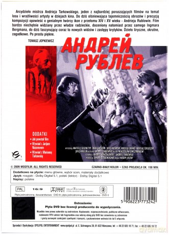 Klasyka Kina Radzieckiego: Andriej Rublow [2DVD]