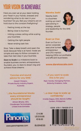 Dare to Scale: How to grow your business gracefully - Warsha Joshi [KSIĄŻKA]