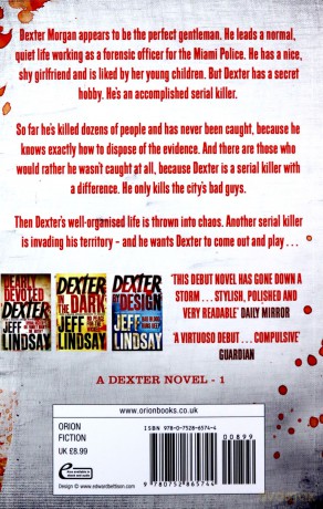 Darkly Dreaming Dexter: Book One - Jeff Lindsay [KSIĄŻKA]