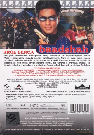 Król serca - Baadshah [2DVD]