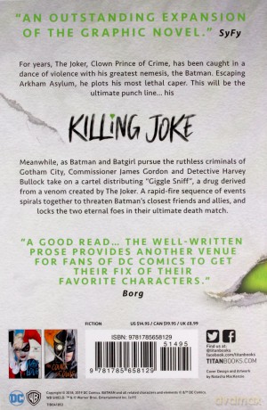 DC Comics novels - Batman: The Killing Joke - Christa Faust [KSIĄŻKA]