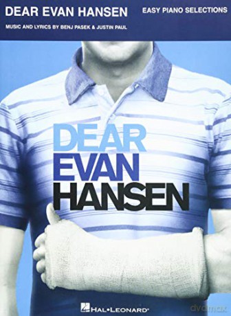 Dear Evan Hansen - Easy Piano Selections (Easy Piano Vocal Sel) - Justin Paul [KSIĄŻKA]