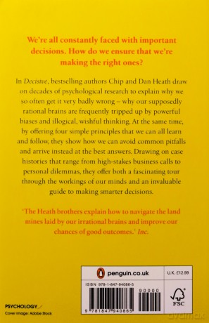 Decisive: How to Make Better Decisions - Chip Heath [KSIĄŻKA]