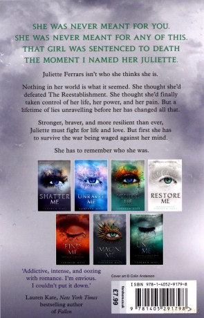 Defy Me: Tahere Mafi (Shatter Me) - Tahereh Mafi [KSIĄŻKA]
