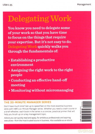 Delegating Work (20-Minute Manager Series) - Harvard Business Review [KSIĄŻKA]