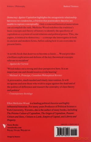 Democracy Against Capitalism: Renewing Historical Materialism (Radical Thinkers) - Ellen Meiksins Wood [KSIĄŻKA]