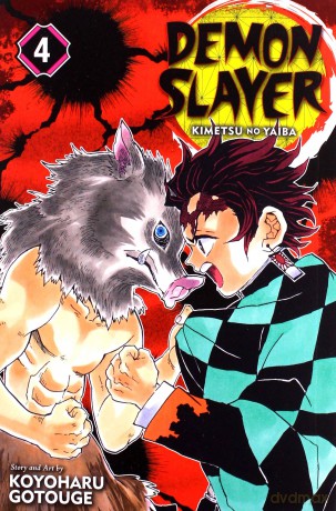 Demon Slayer: Kimetsu no Yaiba 04: Robust Blade: Volume 4 - Koyoharu Gotouge [KSIĄŻKA]