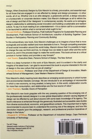 Design, When Everybody Designs: An Introduction to Design for Social Innovation (Design Thinking, Design Theory) - Ezio Manzini [KSIĄŻKA]