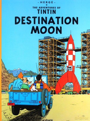 Destination Moon (The Adventures of Tintin) [KSIĄŻKA]