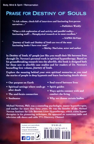 Destiny of Souls: New Case Studies of Life Between Lives - Michael Newton Ph.D. [KSIĄŻKA]