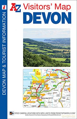 Devon Visitors Map (A-Z Visitors Map) [KSIĄŻKA]