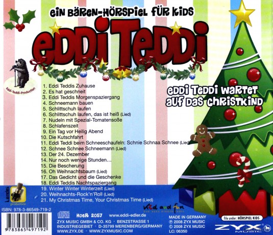Eddi Teddi Wartet Aufs Christk [CD]