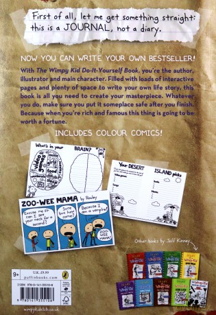Diary of a Wimpy Kid: Do-It-Yourself Book *NEW large format* - Jeff Kinney [KSIĄŻKA]