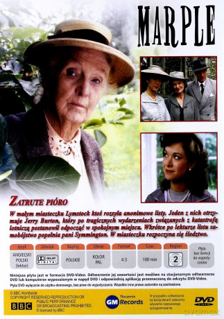 Miss Marple 19:  Zatrute pióro (BBC) [DVD]