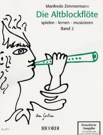 Die AltblockfloeTe Band 2 - MIT CD: Spielen - Lernen - Musizieren - MIT CD Zum AnhoeRen Und Mitspielen - Manfredo Zimmermann [KSIĄŻKA]