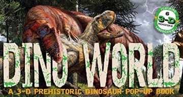 Dino World: A 3-D Prehistoric Dinosaur Pop-Up: 1 (Pop-Up World!) - Julius Csotonyi [KSIĄŻKA]
