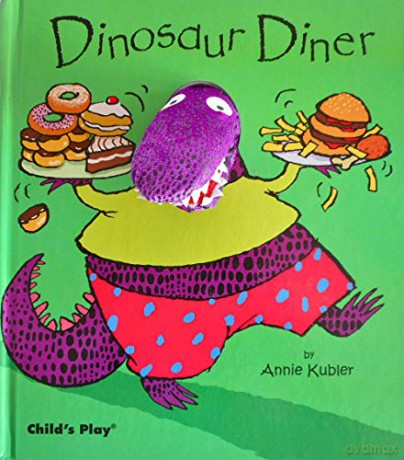 Dinosaur Diner (Finger Puppet Books) - Annie Kubler [KSIĄŻKA]