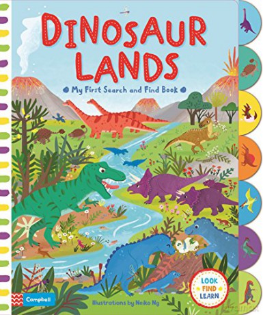 Dinosaur Lands (My First Search and Find) - Neiko Ng [KSIĄŻKA]