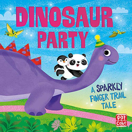 Dinosaur Party (Finger Trail Tales) [KSIĄŻKA]