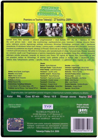 Teatr TVP: Prezent dla towarzysza Edwarda G. [DVD]