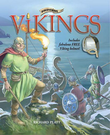Discovering Vikings (+helmet) (Discovering History) - Richard Platt [KSIĄŻKA]