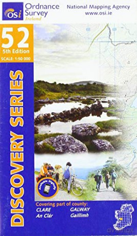 Discovery Series 52 - Clare, Galway - Ordnance Survey Ireland [KSIĄŻKA]