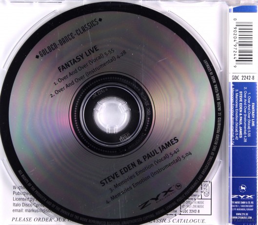 Over And Over/Memories Emotion (maxi-single) [CD]