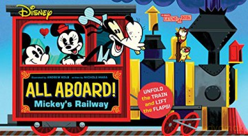 Disney All Aboard! Mickey's Railway (An Abrams Extend a Book) - Nichole Mara [KSIĄŻKA]