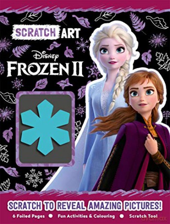 Disney Frozen 2: Scratch Art (Scratch Art Disney) [KSIĄŻKA]