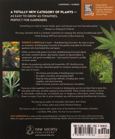 DIY Autoflowering Cannabis: An Easy Way to Grow Your Own: 7 (Homegrown City Life, 7) - Jeff Lowenfels [KSIĄŻKA]