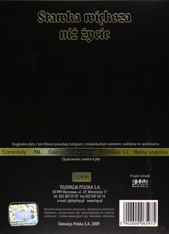 Stawka większa niż życie [BOX] [6DVD]