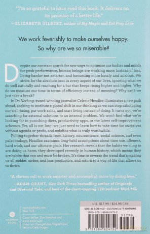 Do Nothing: How to Break Away from Overworking, Overdoing, and Underliving - Celeste Headlee [KSIĄŻKA]