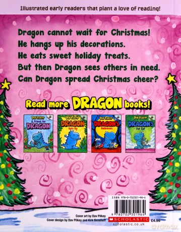 Dragon's Merry Christmas (Acorn) - Dav Pilkey [KSIĄŻKA]