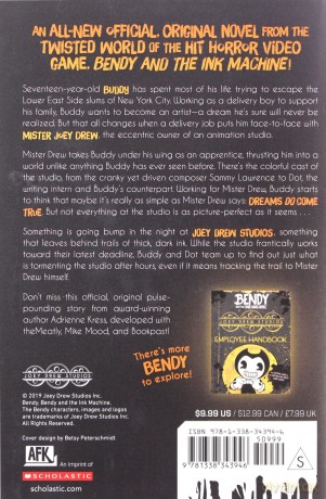 Dreams Come to Life (Bendy and the Ink Machine, book 1) - Adrienne Kress [KSIĄŻKA]