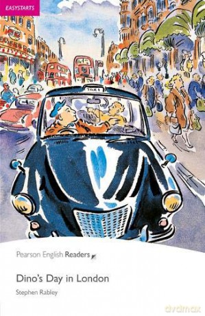 Easystart: Dino's Day in London (Pearson English Graded Readers) - Stephen Rabley [KSIĄŻKA]