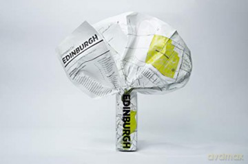 Edinburgh - Crumpled City Map - Palomar (Crumpled City Maps) - Emanuele Pizzalorusso [KSIĄŻKA]