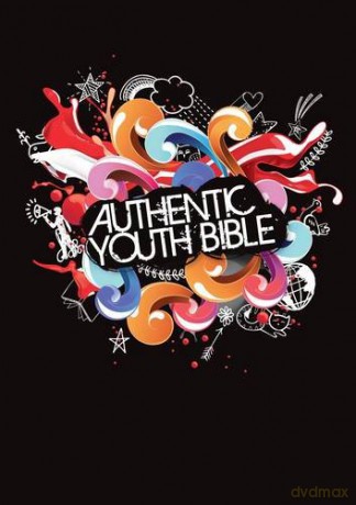 ERV Authentic Youth Bible Black (Easy Read Version) (Hardback) - Packed with Extra Features, the Ideal Bible for Teens, School Leavers and Youth Groups, Perfect Gift for Confirmation, Baptism and More - Authentic Media [KSIĄŻKA]