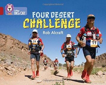 Four-Desert Challenge: Band 14/Ruby (Collins Big Cat) - Rob Alcraft [KSIĄŻKA]