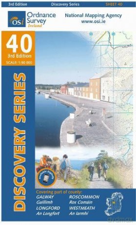 Galway, Longford, Roscommon, Westmeath (Irish Discovery Series) - Ordnance Survey Ireland [KSIĄŻKA]