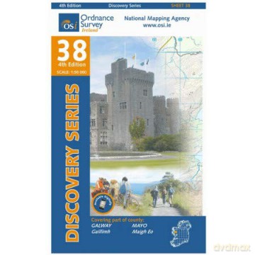 Galway. Mayo: Ordnance Survey Eire: 38 (Discovery Series) [KSIĄŻKA]