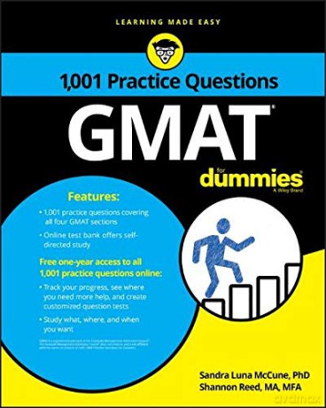 Gmat: 1,001 Practice Questions For Dummies (For Dummies (Career/Education)) - Sandra Luna McCune [KSIĄŻKA]