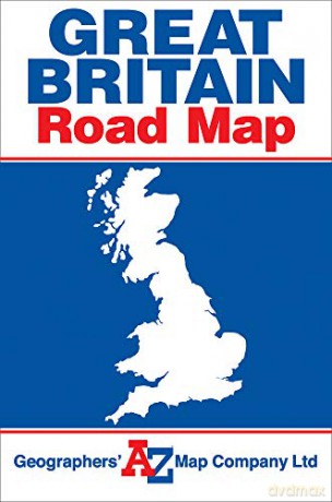 Great Britain Road Map 2016 (Road Atlas) - Geographers A-Z [KSIĄŻKA]
