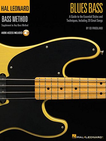 Hal Leonard Blues Bass Method Tab + Acces audio: A Guide to the Essential Styles and Techniques (Hal Leonard Bass Method) [KSIĄŻKA]