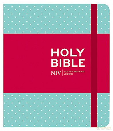 Holy Bible: New International Version (Journalling Mint Polka Dot Cloth Bible) [KSIĄŻKA]