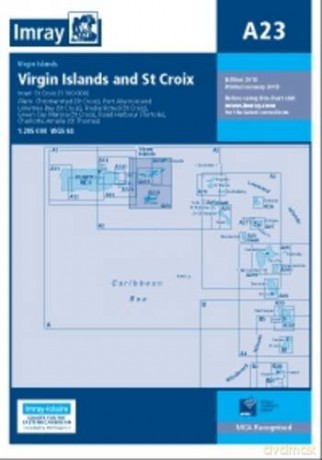 Imary Chart A23 2013: Virgin Islands and St Croix (Imary Chart A23: Virgin Islands and St Croix) [KSIĄŻKA]