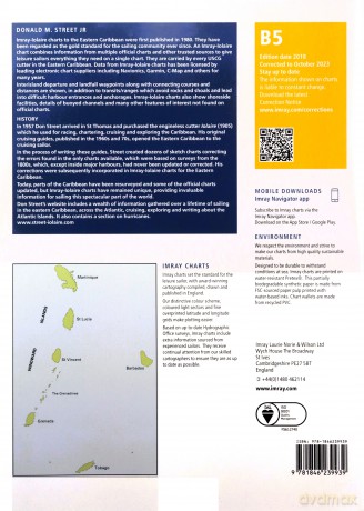Imray Chart B5: Martinique to Tobago and Barbados Passage Chart (B Charts) [KSIĄŻKA]